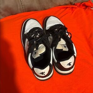 Stylish Black and White Men's Sneakers